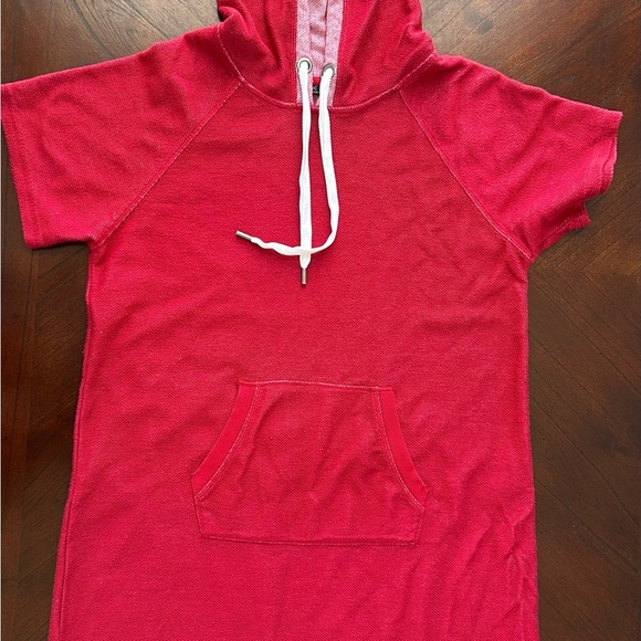 MARC NEW YORK Red Hooded Swim Cover-Up SIZE XL - Picture 6 of 8